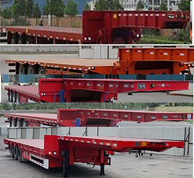 Weizheng Baiye  WZB9401TDP Low flatbed semi-trailer