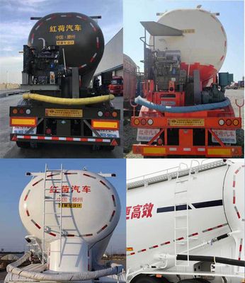 Honghe Beidou  SHB9405GFL Medium density powder material transportation semi-trailer