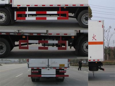 Yandi  SZD5129XRYCA6 Flammable liquid box transport vehicle