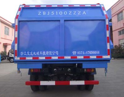 Baoyu  ZBJ5100ZZZA Hydraulic Lifter Garbage truck 