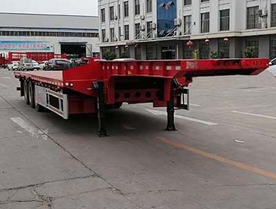 Zhongcheng Zhongjun  ZZJ9402TDP Low flatbed semi-trailer