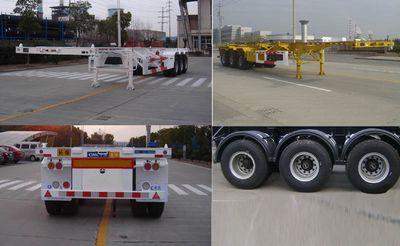 Tonghua  THT9402TJZB Container transport semi-trailer