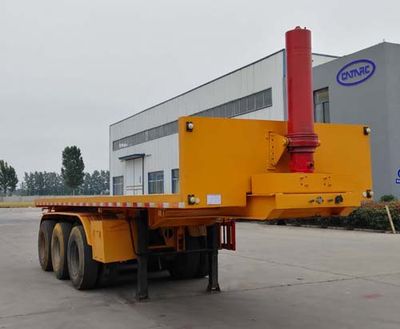 Luxiang  THC9400ZZXP Flat dump semi-trailer