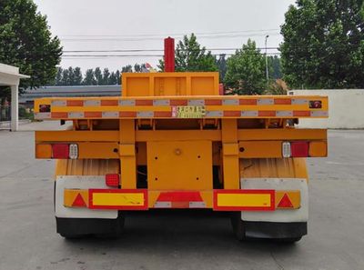 Luxiang  THC9400ZZXP Flat dump semi-trailer