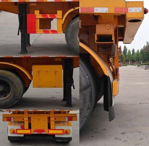 Luxiang  THC9400ZZXP Flat dump semi-trailer