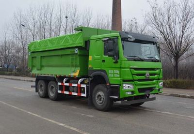 Tianjun Dejin brand automobiles TJV5251ZLJZZJ garbage dump truck 