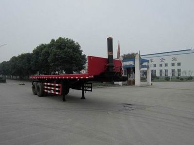 Meilong  TSZ9350ZZXP Flat dump semi-trailer