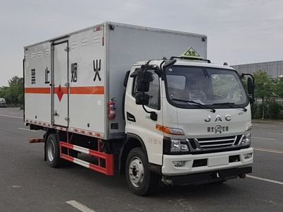 Jiangte brand automobiles JDF5120XRQHFC6 Flammable gas box transport vehicle