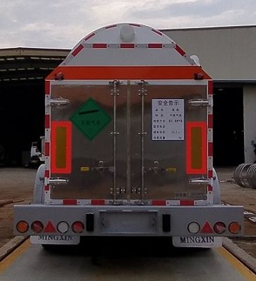 Mingxin  NMX9403GDYR Low temperature liquid transport semi-trailer