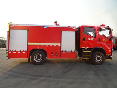 Jetta Fire License Car SJD5171GXFSG60WSA Water tank fire truck