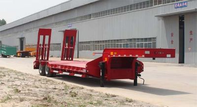 Hengtong Liangshan brand automobiles CBZ9350TDP Low flatbed semi-trailer