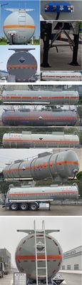 Tonghua  THT9400GFWF1 Tank transport semi-trailer for corrosive substances