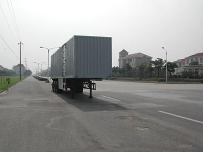 Zhongqi brand automobiles ZQZ9400XXY Box transport semi-trailer