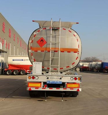 Tongyada  CTY9406GRYLB46 Aluminum alloy flammable liquid tank transport semi-trailer