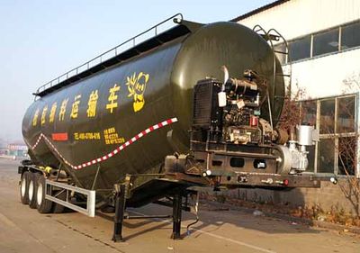 Xinke brand automobiles LXK9403GFL Low density powder material transportation semi-trailer