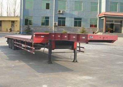 Yangjia  LHL9403TDP Low flatbed semi-trailer