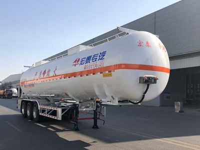 Zhengkang Hongtai brand automobiles HHT9403GRYF Flammable liquid tank transport semi-trailer