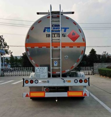 Ruijiang  WL9402GRYD44Y Aluminum alloy flammable liquid tank transport semi-trailer