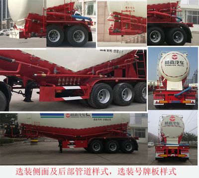 Yangjia  LHL9403GXH Lower ash semi-trailer