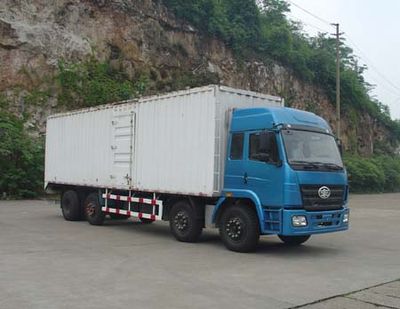 Liute Shenli  LZT5313XXYPK2E3L11T2A90 Flat head box transport vehicle