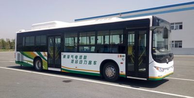 Huanghai  DD6120CHEV4N Plug in hybrid urban buses