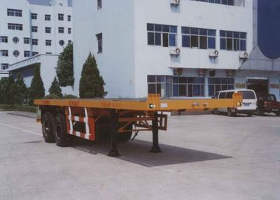 Zhongtong Automobile HBG9250TJZP Container transport semi-trailer