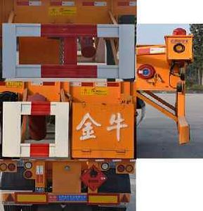 Xianghe brand automobile JJN9402TWY Transport semi-trailer of dangerous goods tank frame