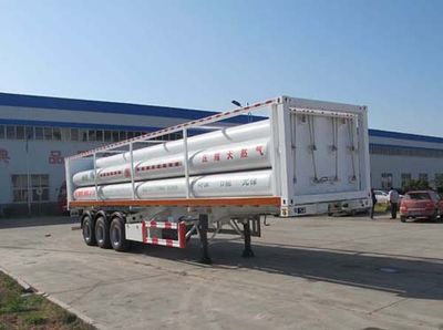 Shengrun SKW9400GGYHydraulic sub station high-pressure gas long pipe semi-trailer