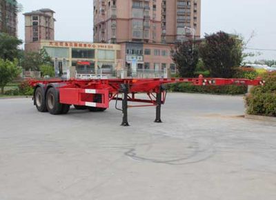 Wanqi Automobile CTD9350TWY Transport semi-trailer of dangerous goods tank frame