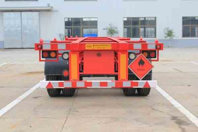 Wanqi Automobile CTD9350TWY Transport semi-trailer of dangerous goods tank frame