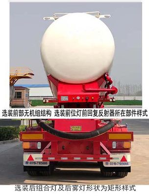 Guangya Tongda  JGY9405GFL Medium density powder material transportation semi-trailer