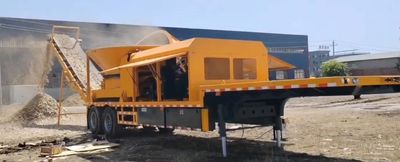 Luxi  LXP9170TWF Material crushing semi-trailer