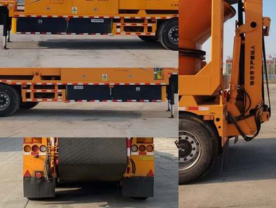 Luxi  LXP9170TWF Material crushing semi-trailer