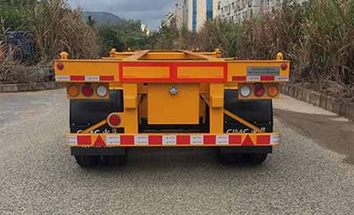 CIMC ZJV9400TJZSZA Container transport semi-trailer