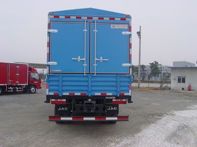 Jianghuai brand automobiles HFC5056CCYP91K2C5 Grate type transport vehicle