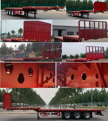 Chengfeng  JCF9401TPBE Flat transport semi-trailer