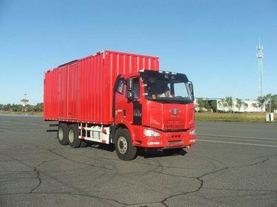 Jiefang Automobile CA5250XXYP63K1L3T1AE5Z Box transport vehicle