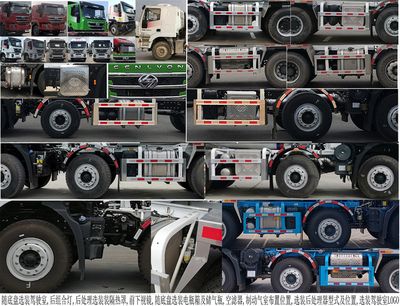 Ruijiang  WL5310GJBCQG6F2 Concrete mixing transport vehicle