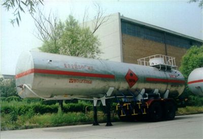 Beijie Automobile BJG9320GHY Chemical liquid transportation semi-trailer