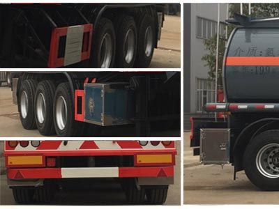 Cheng Liwei  CLW9409GFWB Tank transport semi-trailer for corrosive substances