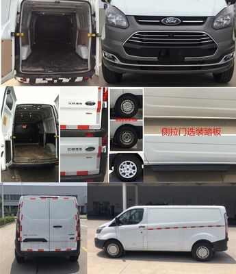 Jiangling Quanshun brand automobiles JX5043XXYTFM6 Box transport vehicle