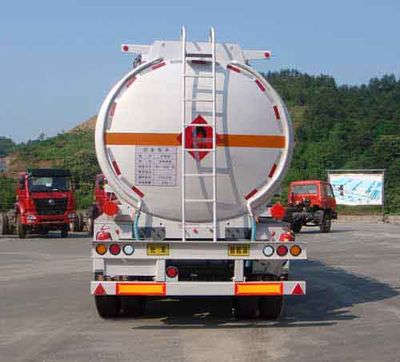 Haifulong  PC9401GRYD Aluminum alloy flammable liquid tank transport semi-trailer