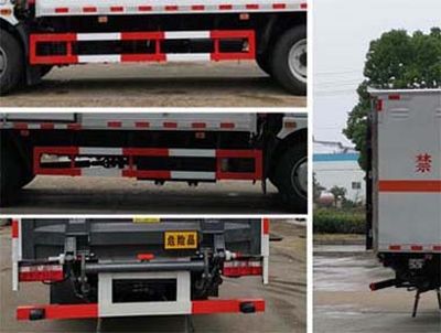 Dali  DLQ5110XRQP5 Flammable gas box transport vehicle