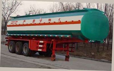 Huachang brand automobiles QDJ9408GHYA Chemical liquid transportation semi-trailer