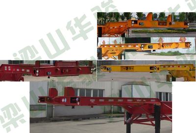 Zhuangyu  ZYC9402TWY Transport semi-trailer of dangerous goods tank frame