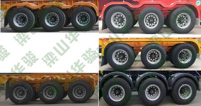 Zhuangyu  ZYC9402TWY Transport semi-trailer of dangerous goods tank frame