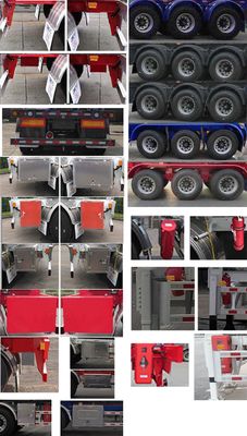 Tonghua  THT9401GPGH1 Ordinary liquid transport semi-trailer