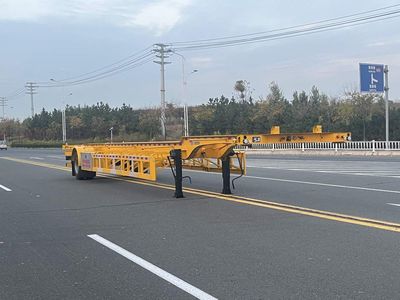 Huatai Zhaotong brand automobiles AZT9180TJZ Empty container transport semi-trailer