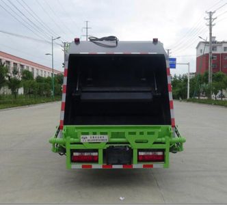 Huatong brand automobiles HCQ5048ZYSHF5 Compressed garbage truck