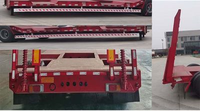 Hualiang Tianhong  LJN9180TDP Low flatbed semi-trailer